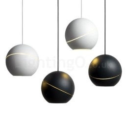 Moderne kugleform sengelampe pendellampe