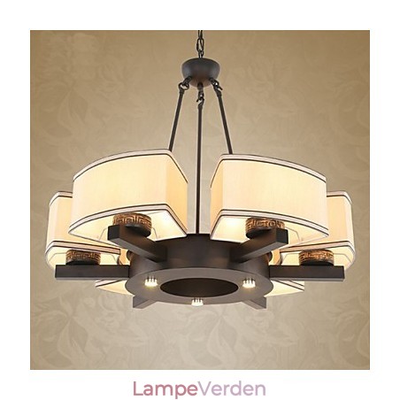 Den kinesiske stil lysekrone jern kobber imiteret luftlamper Den kinesiske stil lysekrone jern kobber imiteret luftlamper