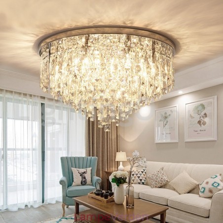 Moderne Flush Mount Ceiling Lights Crystal Lights Moderne Flush Mount Ceiling Lights Crystal Lights
