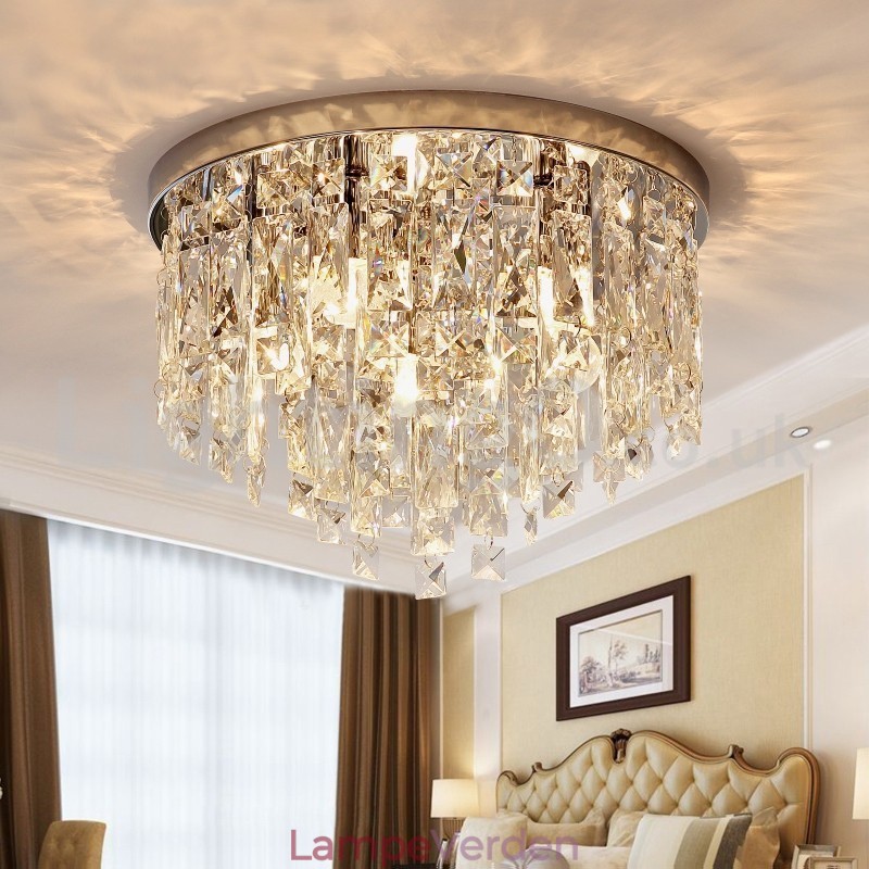 Moderne Flush Mount Ceiling Lights Crystal Lights