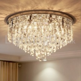 Moderne Flush Mount Ceiling Lights Crystal Lights
