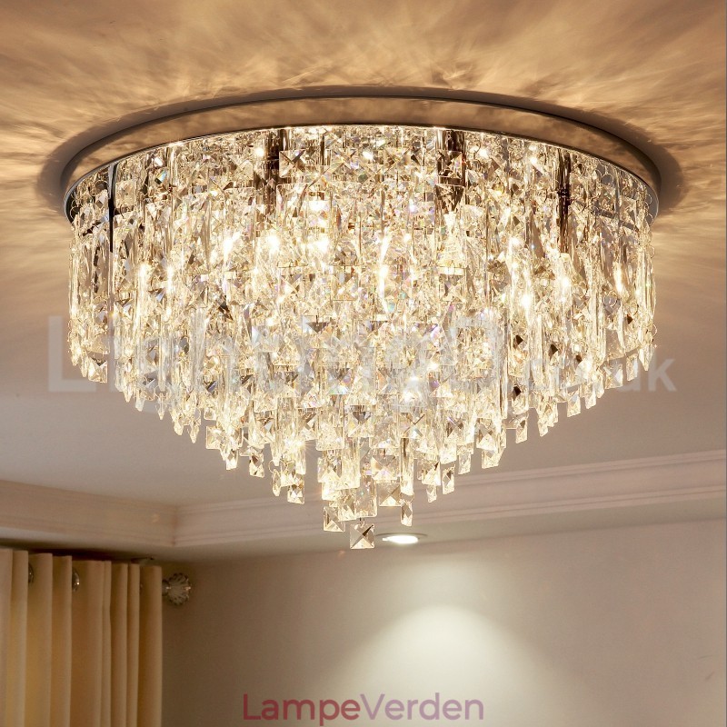 Moderne Flush Mount Ceiling Lights Crystal Lights