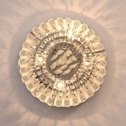 Moderne udsøgte runde flush Mount Crystal Ceiling Lights