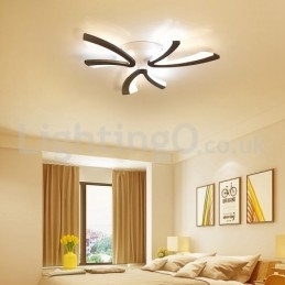 Hot Sale 3 Lights Mode Moderne Flush Mount Loftslamper
