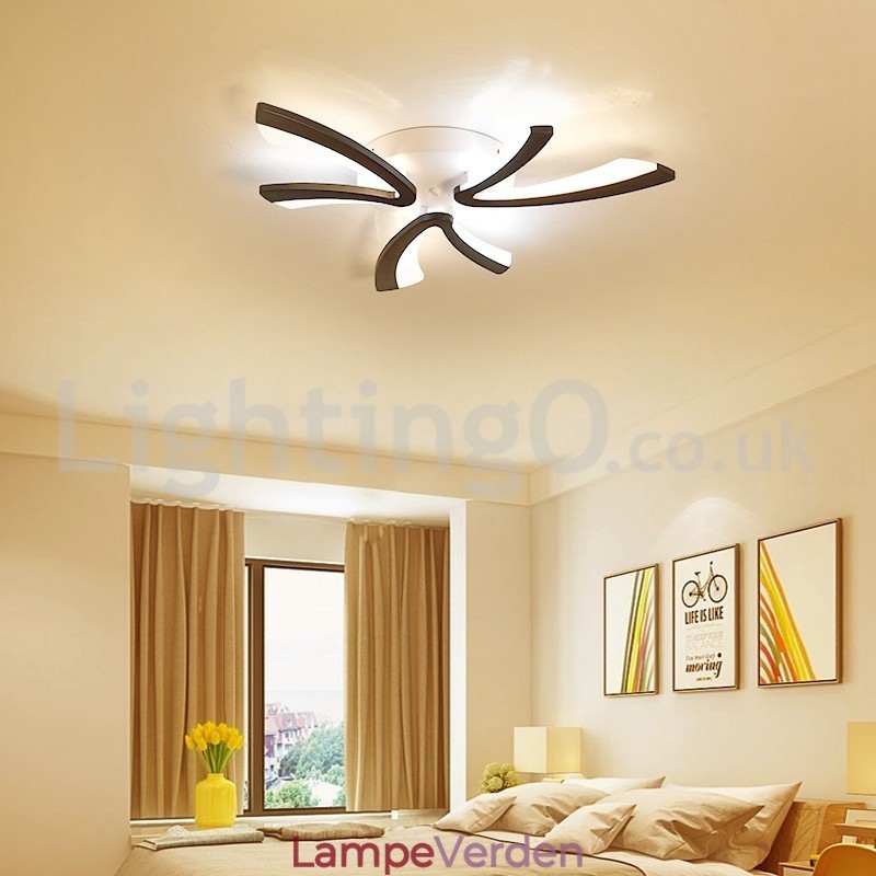 Hot Sale 3 Lights Mode Moderne Flush Mount Loftslamper