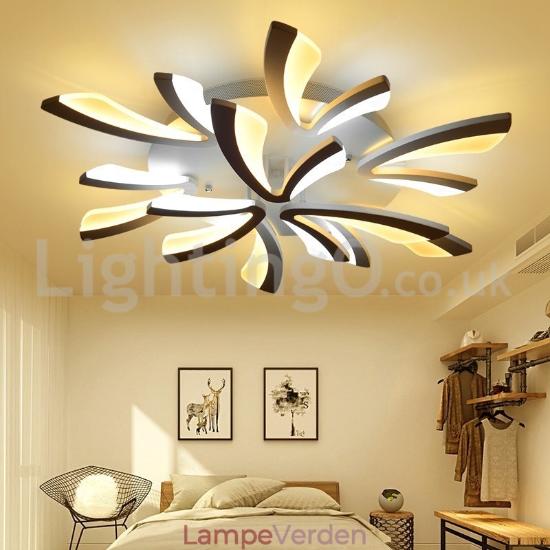 Nyeste 9 lys overkommelige moderne flush Mount loftslamper