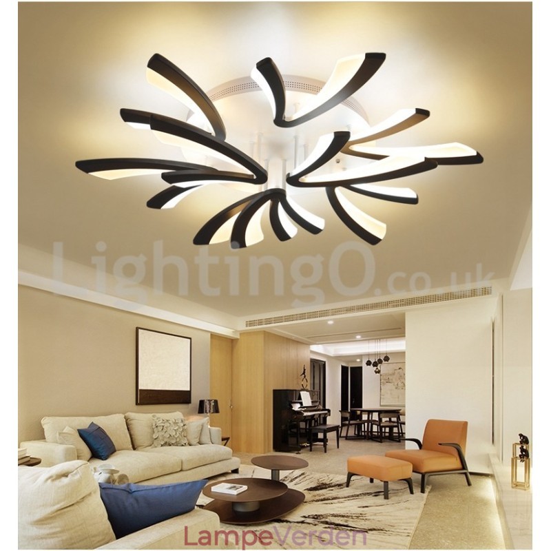 Nyeste 9 lys overkommelige moderne flush Mount loftslamper