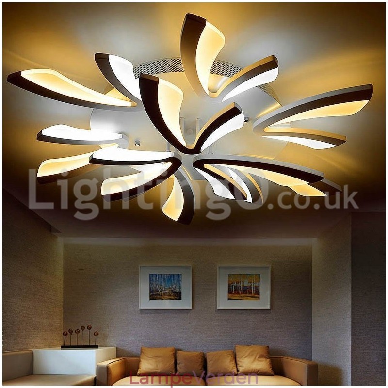 Nyeste 9 lys overkommelige moderne flush Mount loftslamper