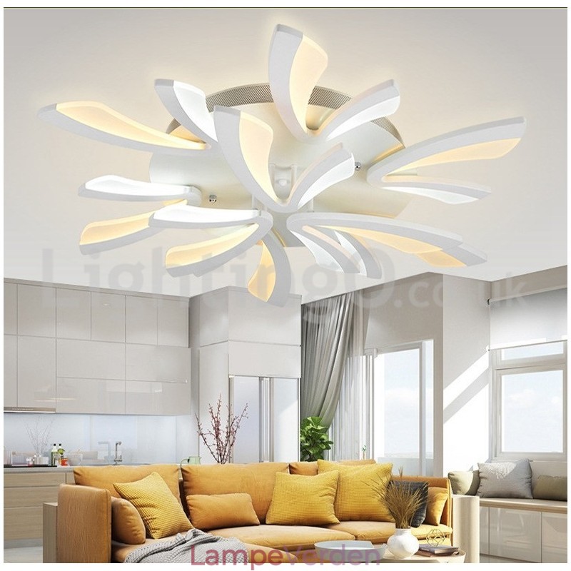 Nyeste 9 lys overkommelige moderne flush Mount loftslamper