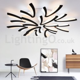 Nyeste 12 lys Elegante moderne flush Mount loftslamper