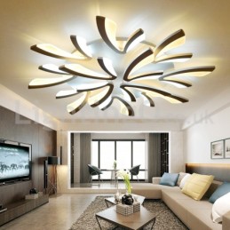 Nyeste 12 lys Elegante moderne flush Mount loftslamper