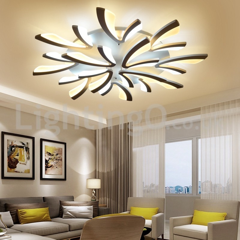 Nyeste 12 lys Elegante moderne flush Mount loftslamper