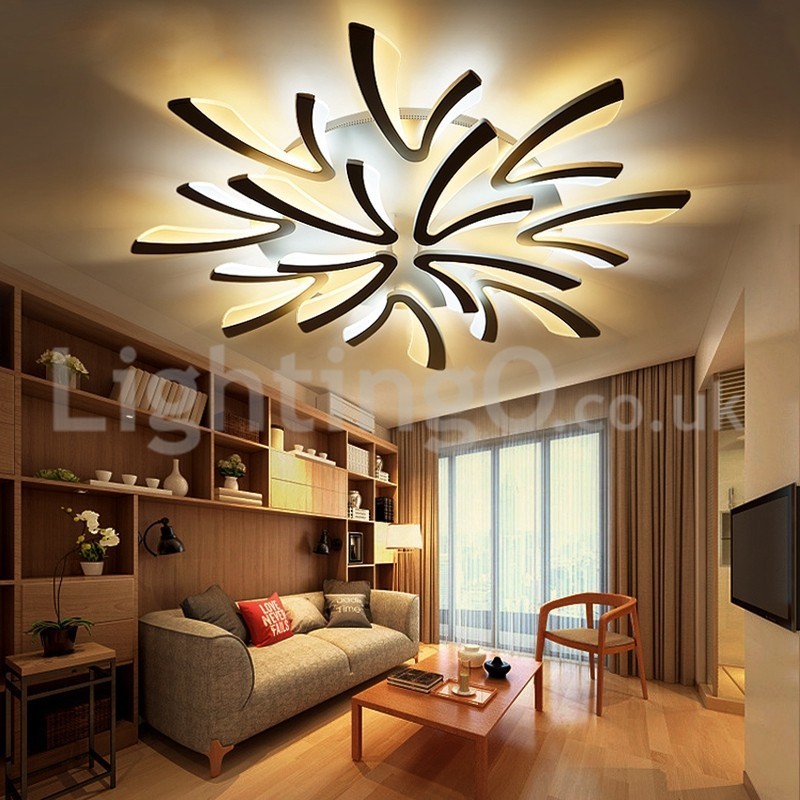 Nyeste 12 lys Elegante moderne flush Mount loftslamper