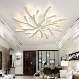 Nyeste 12 lys Elegante moderne flush Mount loftslamper