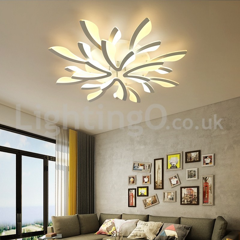 Nyeste 12 lys Elegante moderne flush Mount loftslamper