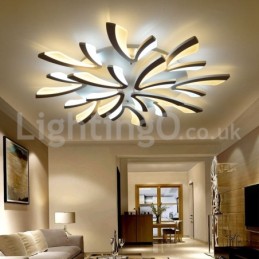 Nyeste 12 lys Elegante moderne flush Mount loftslamper