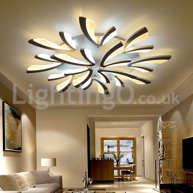 Nyeste 12 lys Elegante moderne flush Mount loftslamper