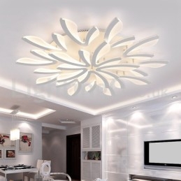 Personality 15 Lights Elegant Modern Flush Mount Loftslamper