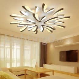 Personality 15 Lights Elegant Modern Flush Mount Loftslamper