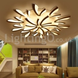 Personality 15 Lights Elegant Modern Flush Mount Loftslamper