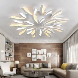 Personality 15 Lights Elegant Modern Flush Mount Loftslamper