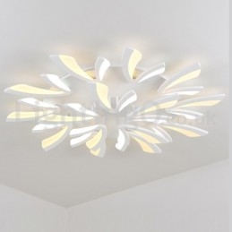 Personality 15 Lights Elegant Modern Flush Mount Loftslamper