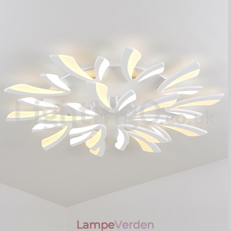 Personality 15 Lights Elegant Modern Flush Mount Loftslamper
