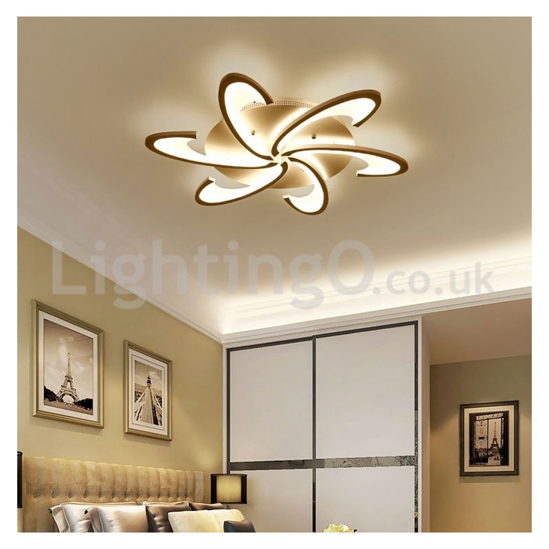 Billige 6 Pærer Moderne Flush Mount Loftslamper
