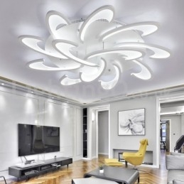 Rabat 12 pærer Moderne Flush Mount Loftslamper