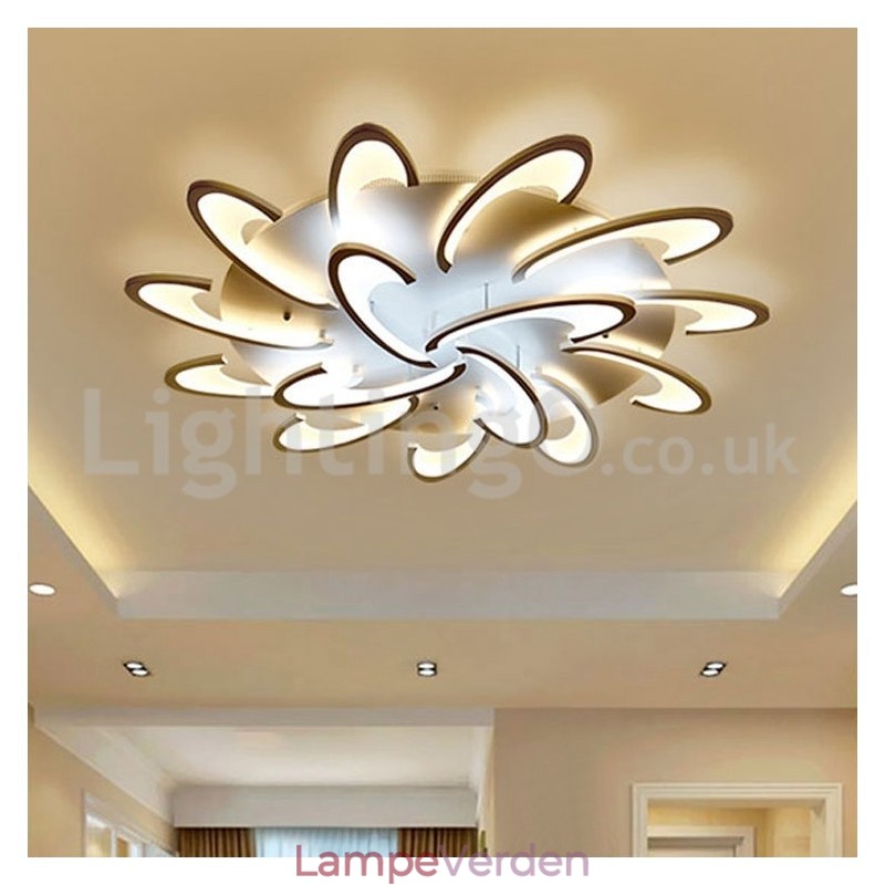 Rabat 15 pærer moderne flush loftslamper