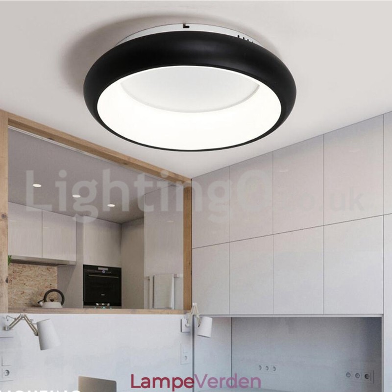 Moderne runde forsænkede loftslamper