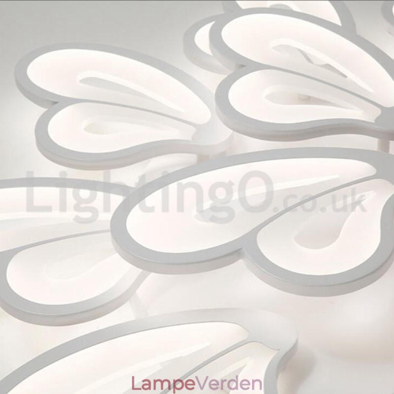 Moderne, indbyggede loftslamper