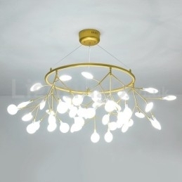 Luksus Post moderne Runde Fireflies Lysekrone