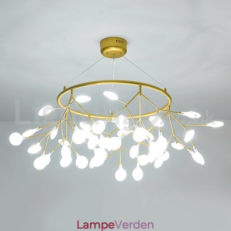 Luksus Post moderne Runde Fireflies Lysekrone