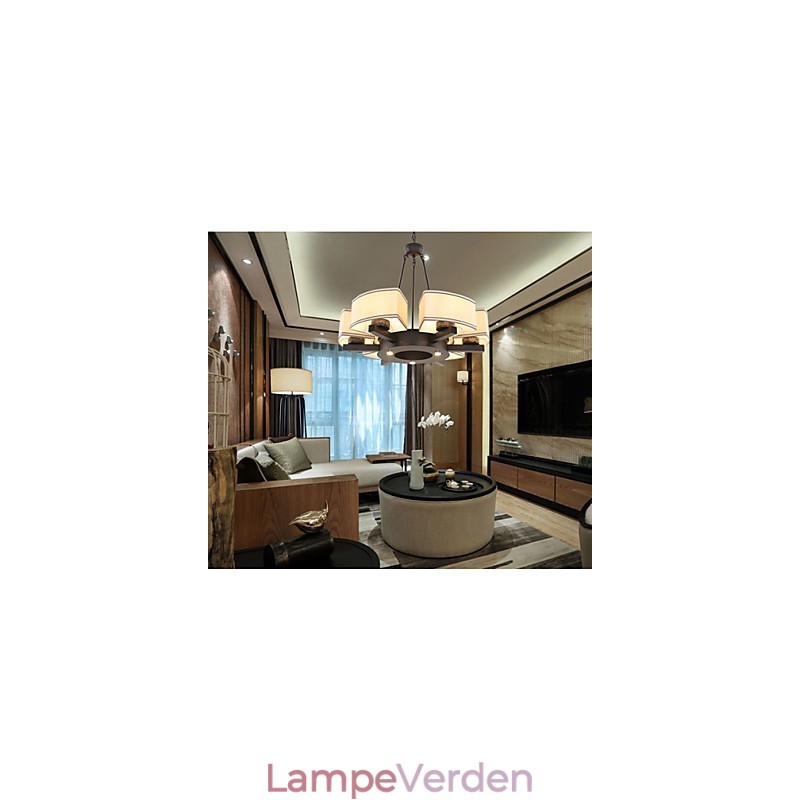 Den kinesiske stil lysekrone jern kobber imiteret luftlamper