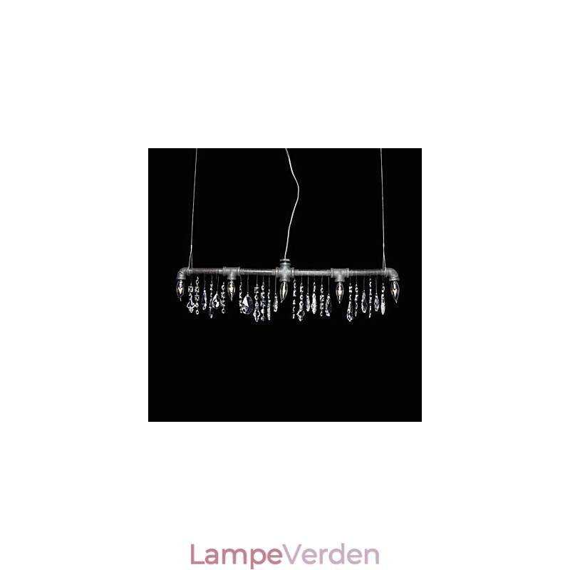 North American Style Creative 5 Light Chandeliert I Pipe Design