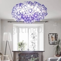 Moderne lyskilde Tre farveskiftende flush-mount loftlamper