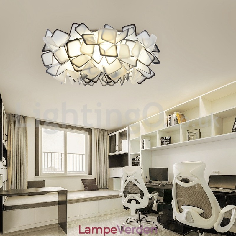 Moderne lyskilde Tre farveskiftende flush-mount loftlamper