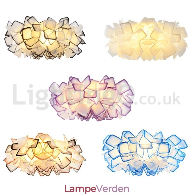 Moderne lyskilde Tre farveskiftende flush-mount loftlamper