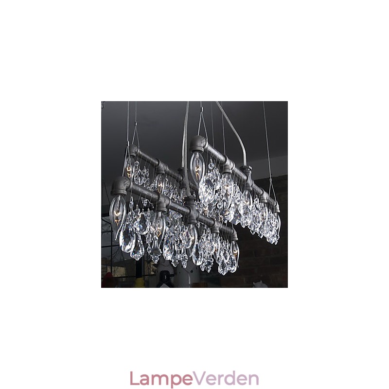 North American Style Creative 5 Light Chandeliert I Pipe Design