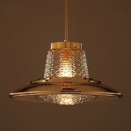 Lysekrone Mini Style Moderne Moderne Metal Pendel Light