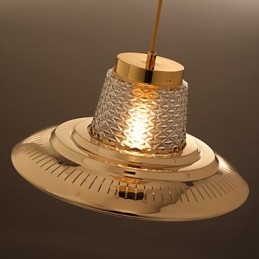 Lysekrone Mini Style Moderne Moderne Metal Pendel Light