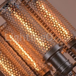 Retro Iron Gear Pendel Light Cafe