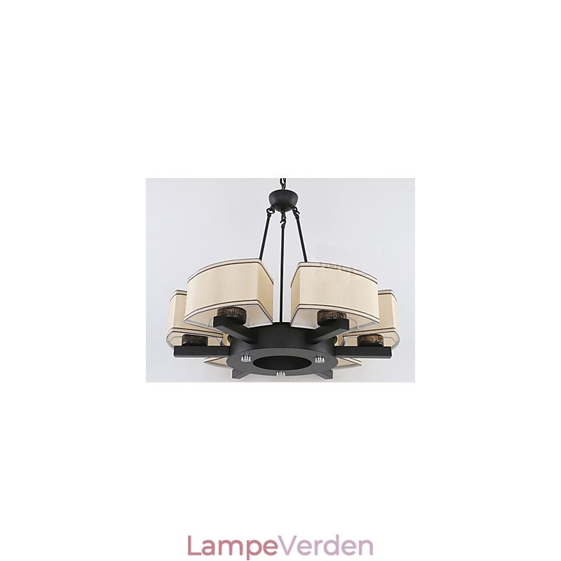 Den kinesiske stil lysekrone jern kobber imiteret luftlamper