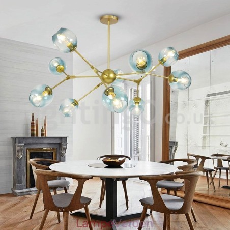 Nordic Postmodern Molecular Magic Bean Chandelier Cafe Nordic Postmodern Molecular Magic Bean Chandelier Cafe