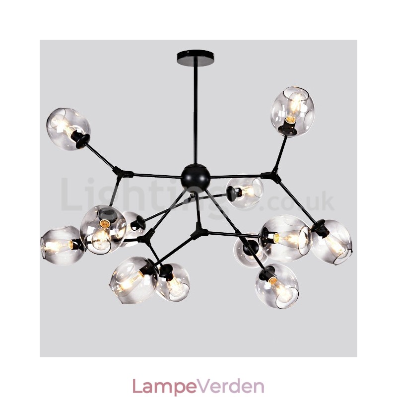 Nordic Postmodern Molecular Magic Bean Chandelier Cafe