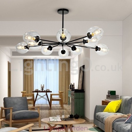 Nordic Postmodern Molecular Chandelier Magic Bean Chandelier Cafe Nordic Postmodern Molecular Chandelier Magic Bean Chandelier Cafe