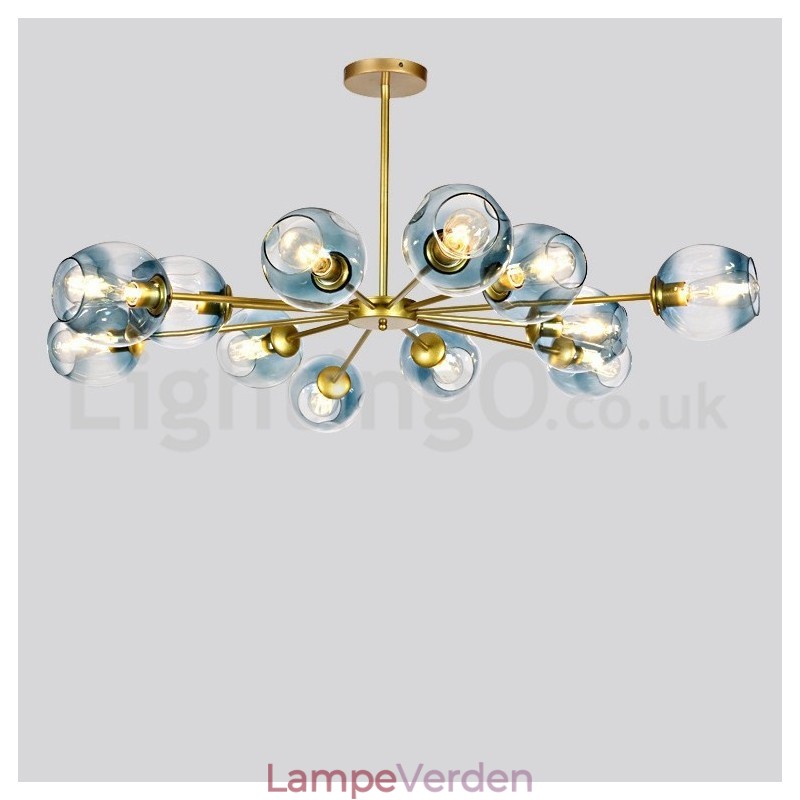 Nordic Postmodern Molecular Chandelier Magic Bean Chandelier Cafe