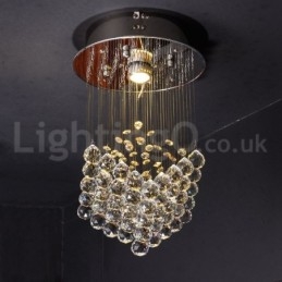 1 lys Moderne K9 Krystal Loft Pendel Lys Indendørs Lysekrone Belysning Lamper Armaturer