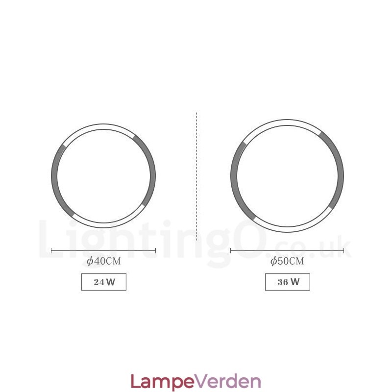 Ultra tynd multifarve rund træ loftslampe massiv træ akryl skærm Loftslampe nordisk stil